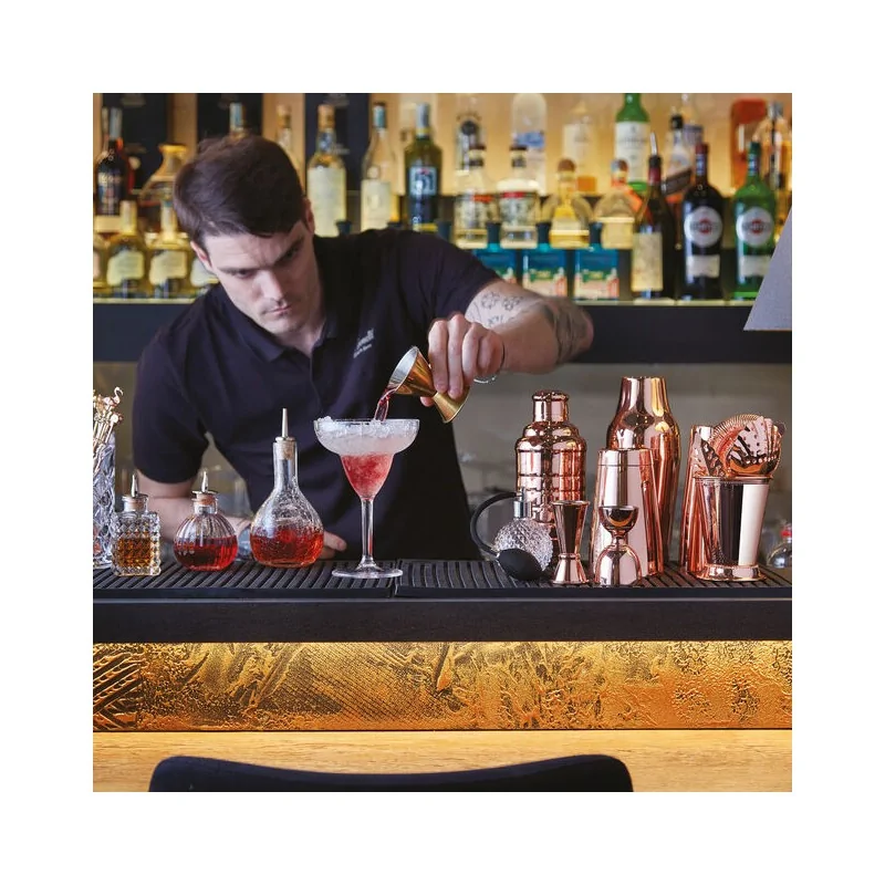 Skull Stirrers Gold Set of 4 - Length: 7 1/4"