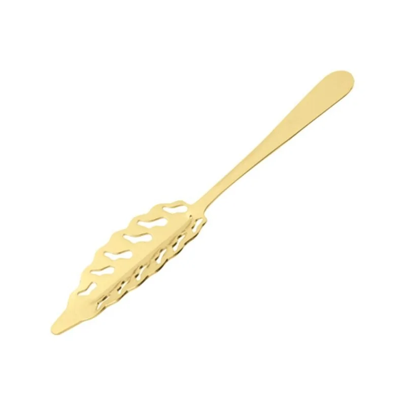 Absinthe Spoon Gold - Length: 6 1/4"