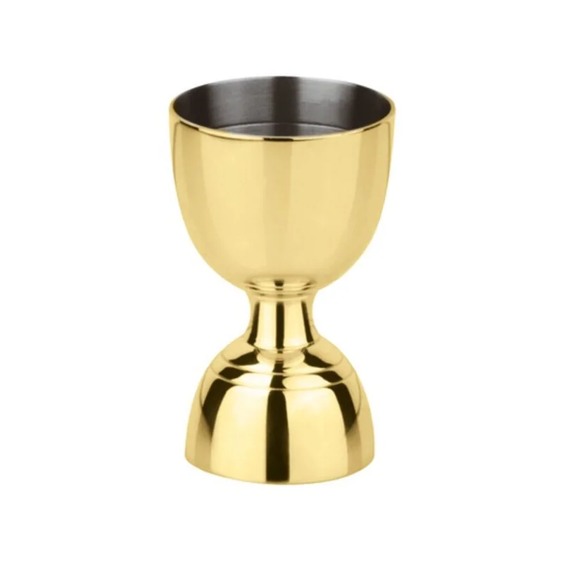 Bar Jigger Gold - 1 oz - D: 2" H: 3 1/2"