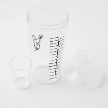 Cocktail Shaker with Recipes - 14 1/4 oz