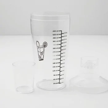 Cocktail Shaker with Recipes - 14 1/4 oz