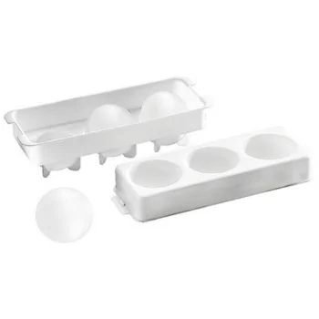 Mold for Ice-Balls - 3 1/2 oz - 9 1/2" x 3 3/8" x 2 1/2"H: 5¾”