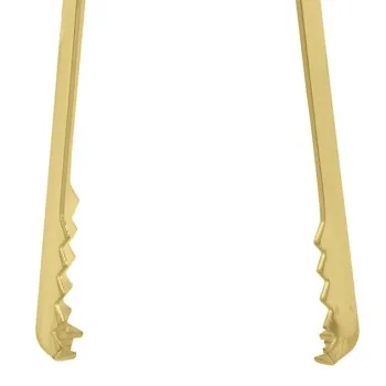Ice Tong Gold - Length: 6 1/4"