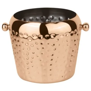 Ice Bucket Copper - 67 3/4 oz - D: 5 7/8" H: 5 1/2"