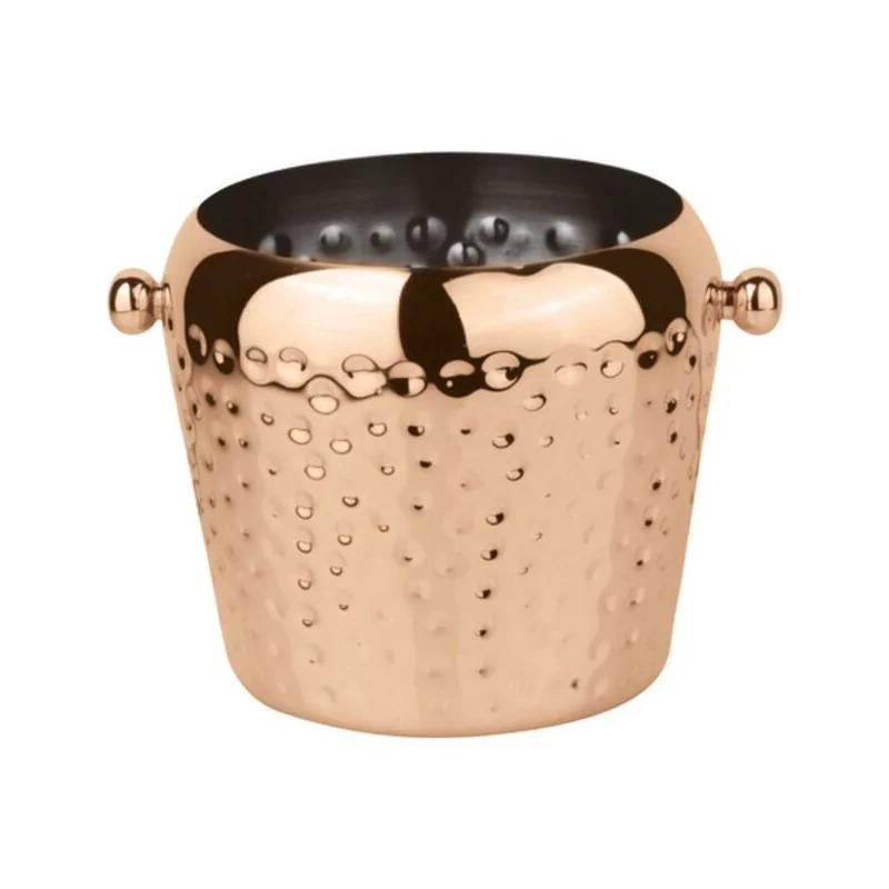 Ice Bucket Copper - 67 3/4 oz - D: 5 7/8" H: 5 1/2"