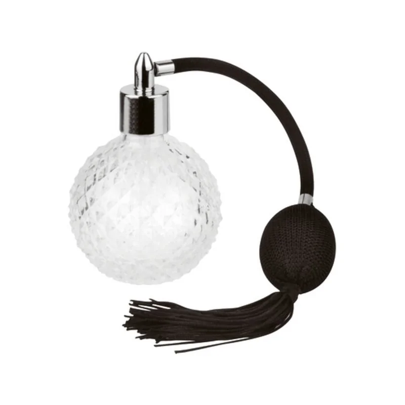 Vintage-Style Atomizer - 3 1/2 oz - D: 2 1/2" H: 2 7/8"