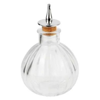 Dash Bottle with Pourer - 5 oz - D: 3 1/8"