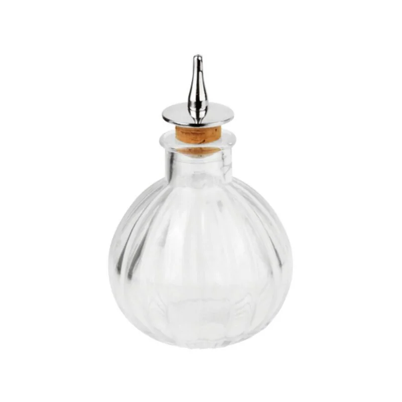 Dash Bottle with Pourer - 5 oz - D: 3 1/8"