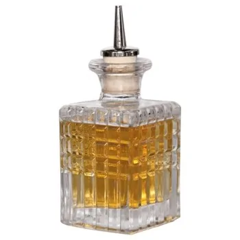 Dash Bottle No Dispenser Square - 3 1/2 oz - H: 4"