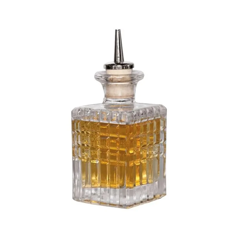 Dash Bottle No Dispenser Square - 3 1/2 oz - H: 4"