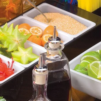 Condiment Holder 3 Compartments - 40 oz - 19 1/4" x 5 7/8" x 3 1/2"