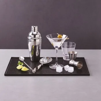 Bar Mat Black (Skid Resistant) - L: 17 3/4" W: 11 3/4"