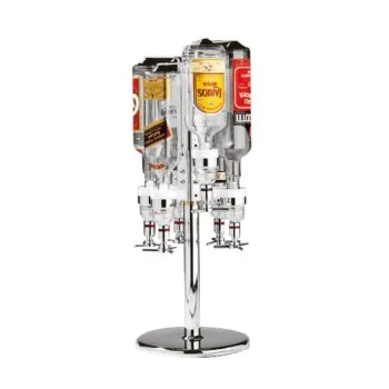 Counter Rotating Suport 4 Bottles - D: 10” H: 27½"