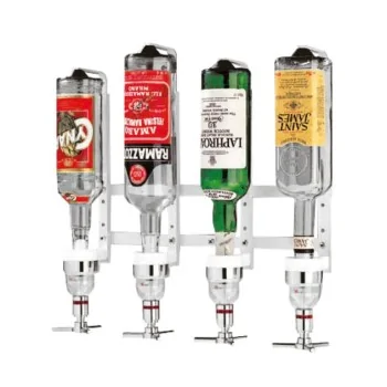 Wall Support 4 Bottles - Length: 16⅛”