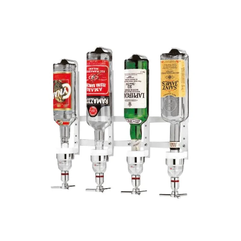 Wall Support 4 Bottles - Length: 16⅛”