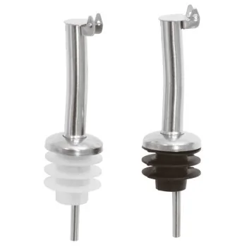 Bottle Pourer with Hinge Set of 2