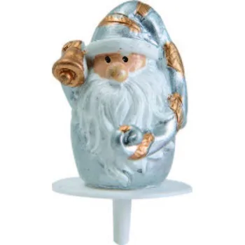 Buche Log Cake Decoration - Santa Claus In A Bonnet - 35 mm - 50 pcs
