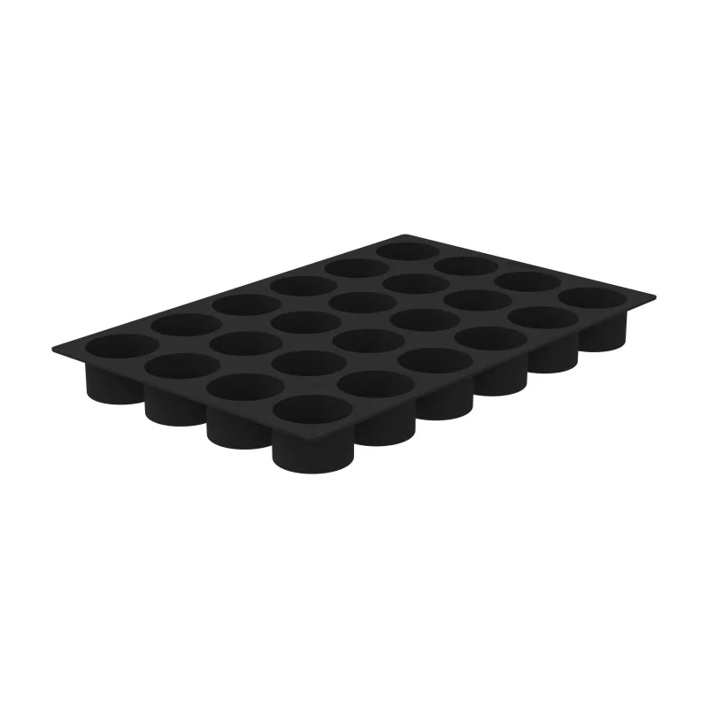 Silikomart Professional SQ096 Cylinders Pastry Mold - ø80 mm x h 45 mm - 225 ml Silikomart Professional SQ096 Cylinders Pastry Mold - ø80 mm x h 45 mm - 225 ml
