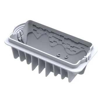Silikomart Professional Winter Cottage 1100 Pastry Log Mold - 230 mm x 105 mm x 75 mm - 1100 ml