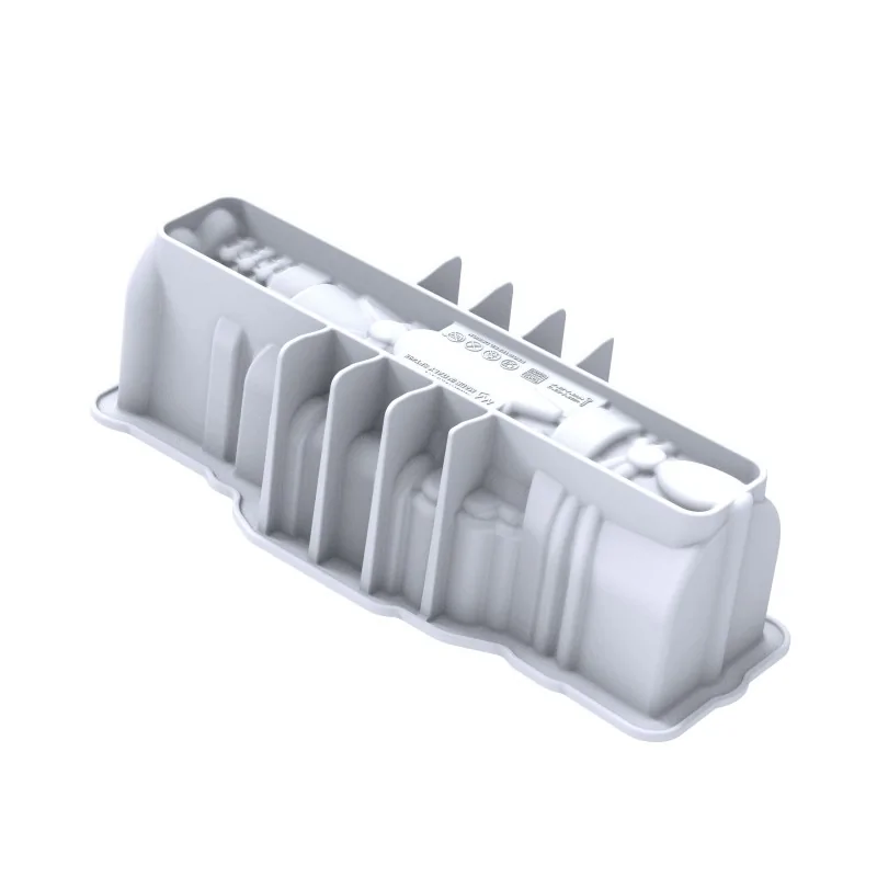 Silikomart Professional Nutcracker Buche 1000 Pastry Log Mold - 253 mm x 90 mm x 75 mm - 1000 ml Silikomart Professional Nutcracker Buche 1000 Pastry Log Mold - 253 mm x 90 mm x 75 mm - 1000 ml