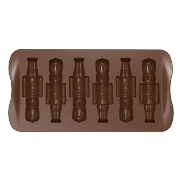 Silikomart Professional Choco Nutcracker Chocolate Mold - 26 mm x 84 mm x h 14 mm - 13.5 ml