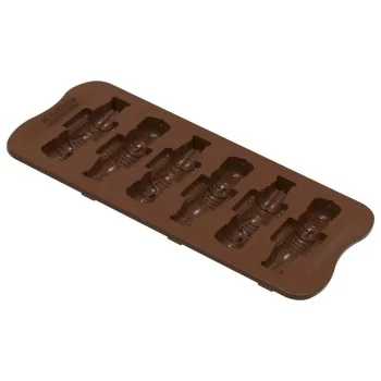 Silikomart Professional Choco Nutcracker Chocolate Mold - 26 mm x 84 mm x h 14 mm - 13.5 ml