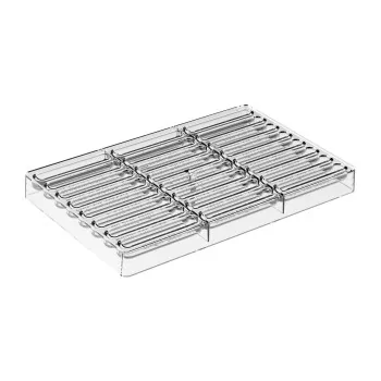Silikomart Professional Tritan Polycarbonate Christmas Countdown Chocolate Mold Set - 82 mm x 12 mm x h 10 mm - 9 ml