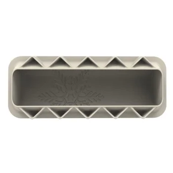 Silikomart Professional Snowfall Buche Pastry Log Mold - 81 mm x 250 mm x 58 mm - 1150 ml