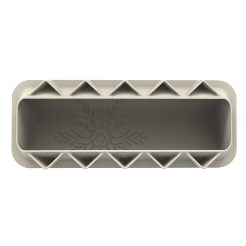 Silikomart Professional Snowfall Buche Pastry Log Mold - 81 mm x 250 mm x 58 mm - 1150 ml Silikomart Professional Snowfall Buche Pastry Log Mold - 81 mm x 250 mm x 58 mm - 1150 ml