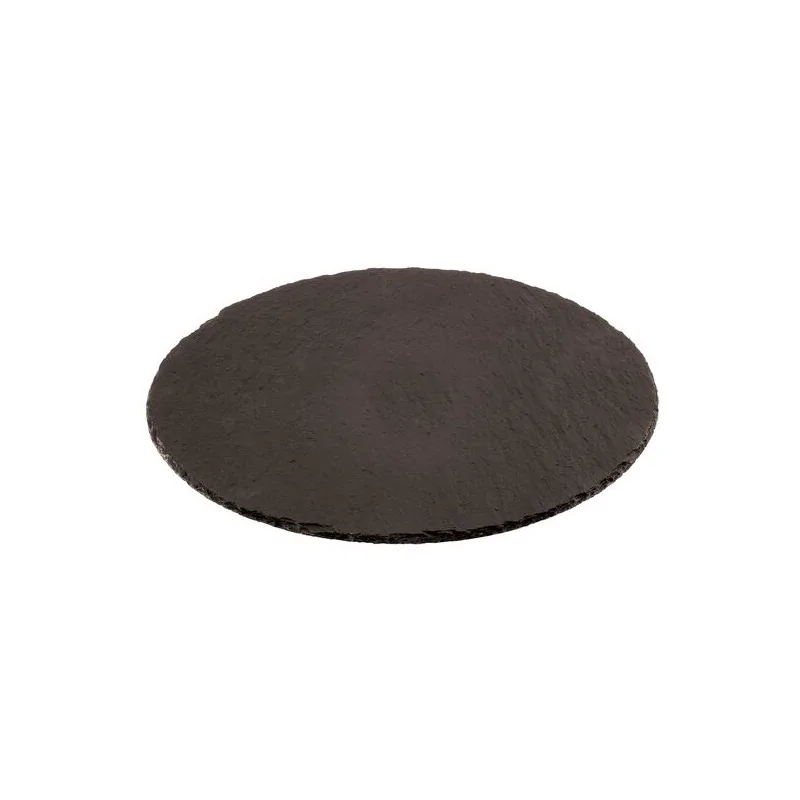 Slate Tray Round - D: 11"