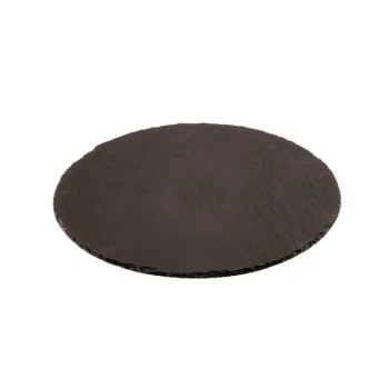 Slate Tray Round - D: 8 5/8"