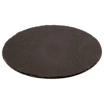 Slate Tray Round - D: 15"