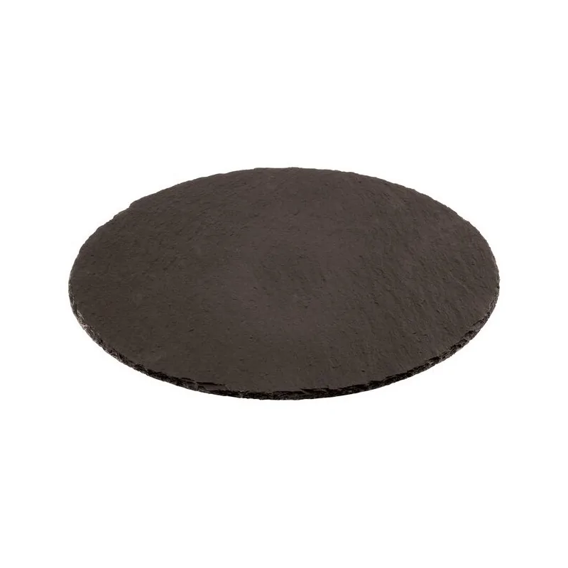 Slate Tray Round - D: 15"