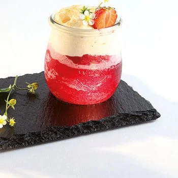 Natural Slate Tray with Hole - 9 7/8" x 4 3/4"