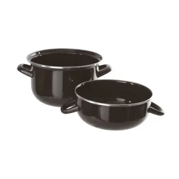 Mussel Pot - D: 7 1/8" H: 4 3/4"