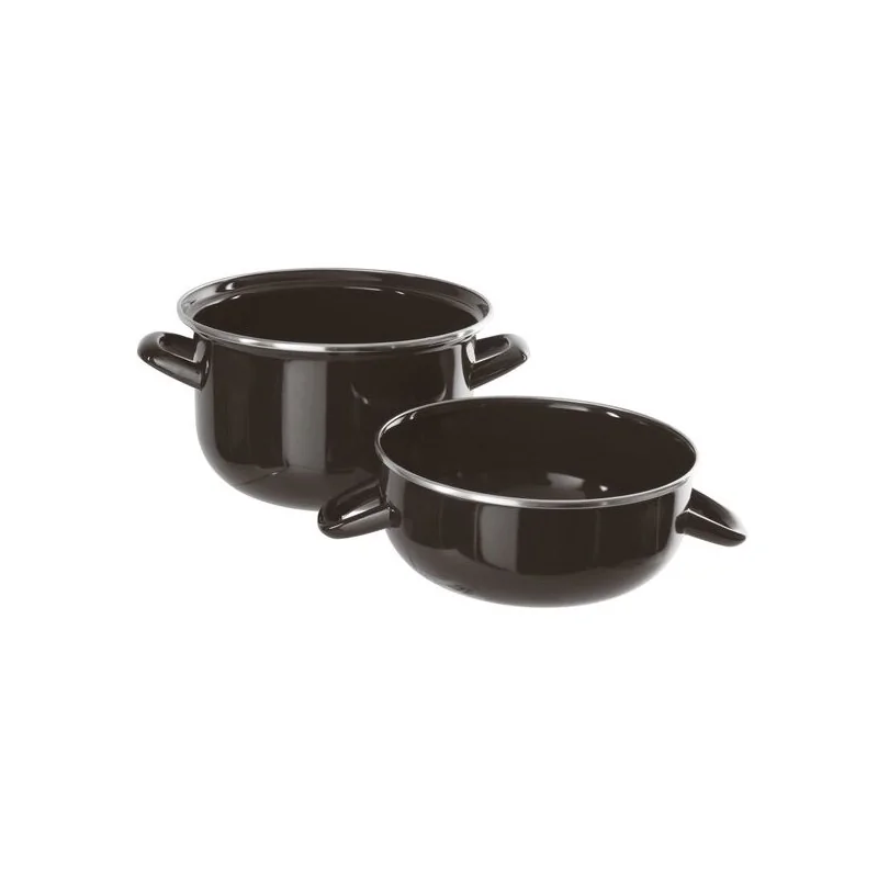 Mussel Pot - D: 9 1/2" H: 5 3/8"