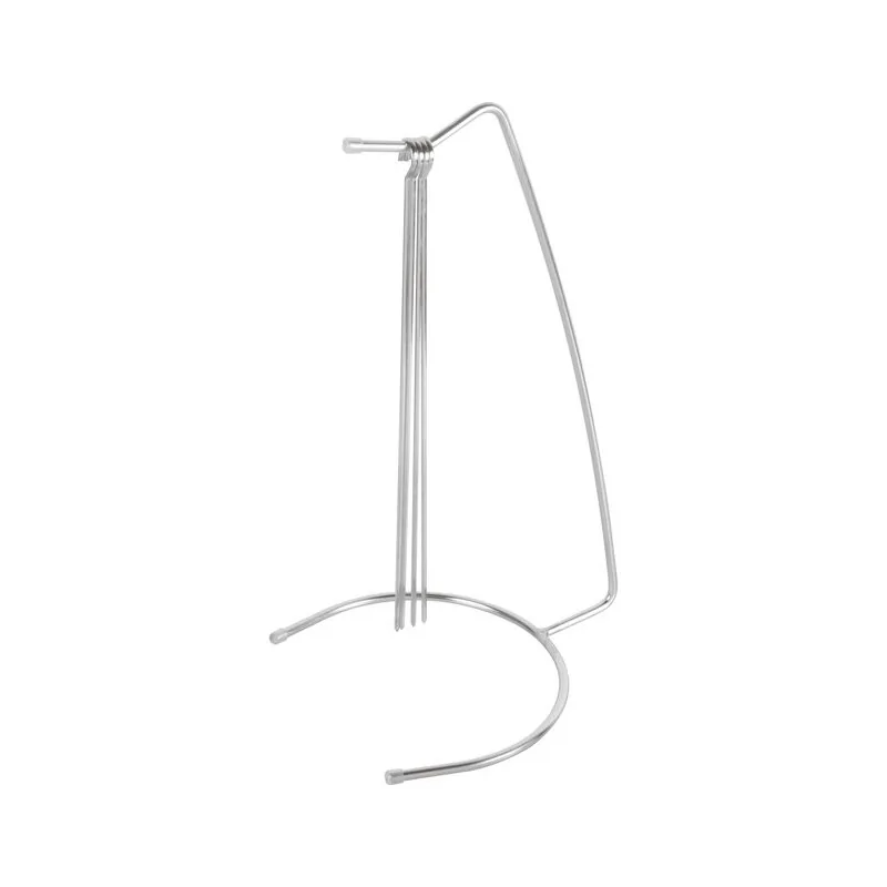 4-Skewer Stand with Tray - D: 8 5/8" H: 18 1/8"
