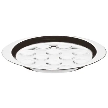 Escargot Dish - D: 8 7/8"