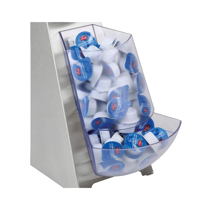 Condiment Tower B in s Three-Compartments - 7 1/2" x 9 1/2" x 16 1/8"