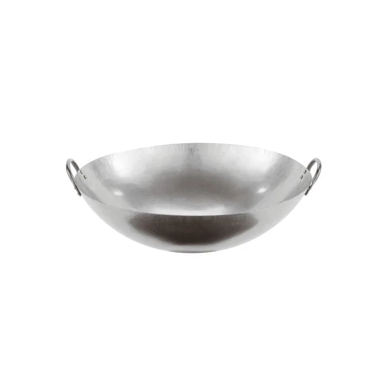 Wok Iron - D: 18” H: 5½”