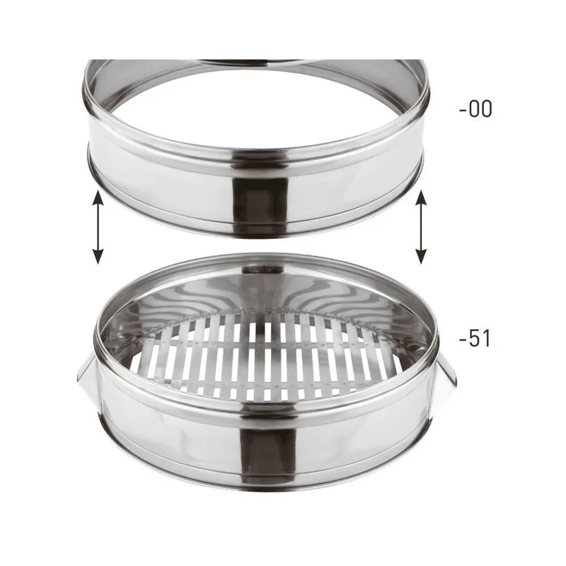 Steamer Base - D: 20” H: 5½”