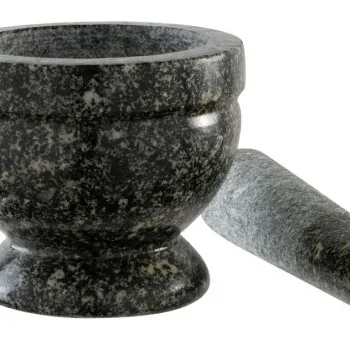 Mortar & Pestle Set - D: 5” H: 4⅜”