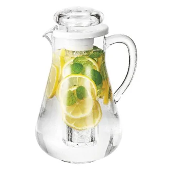 Juice Pitcher - 3 qts - D: 10 1/4" H: 11 3/8"