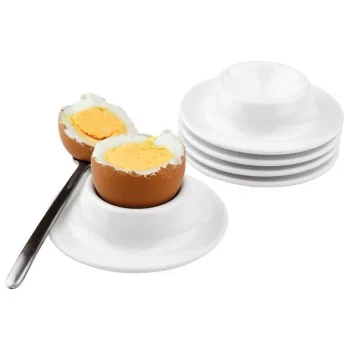 Egg Cup Set of 4 - D: 3 3/8" H: 3/4"