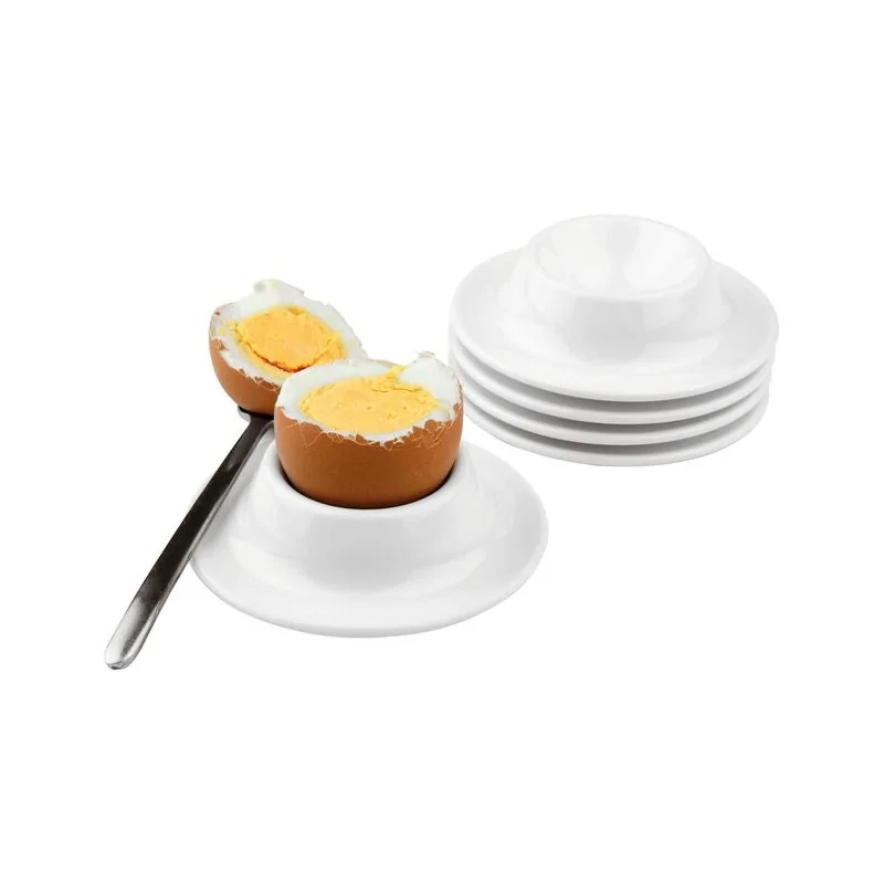 Egg Cup Set of 4 - D: 3 3/8" H: 3/4"