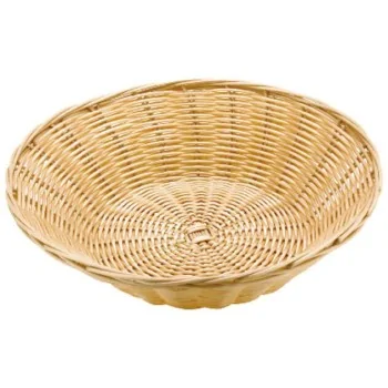 Bread Basket Splayed - D: 9 7/8" H: 2 3/4"