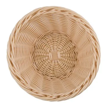 Bread Basket Round - D: 7 1/2" H: 3 1/2"