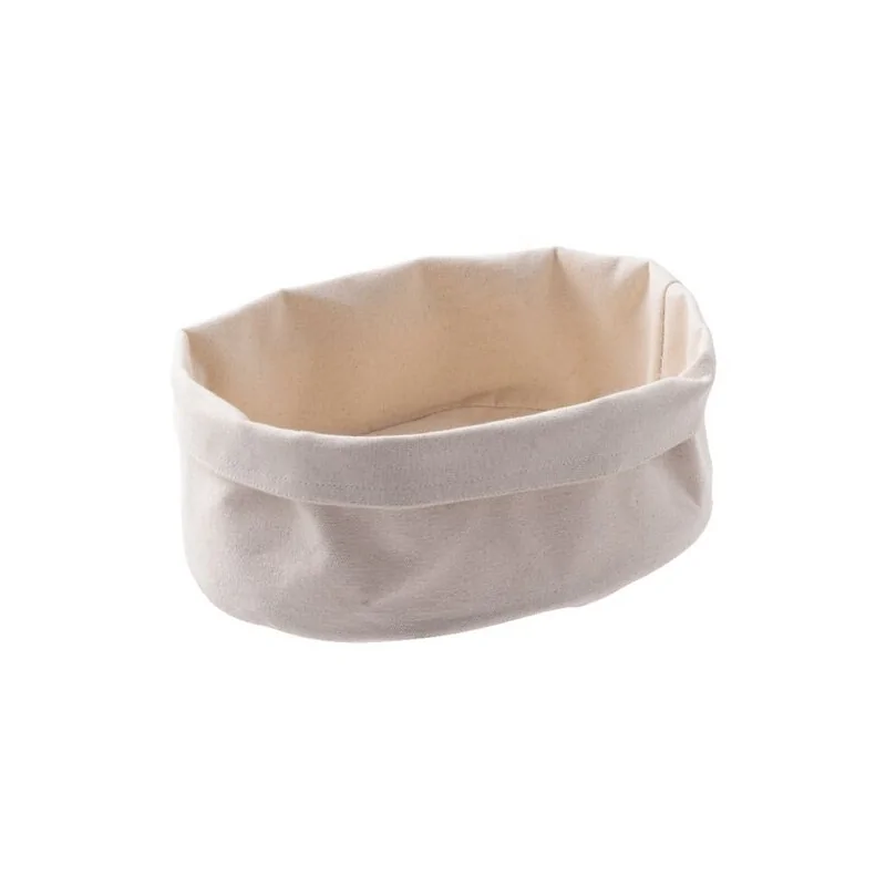 Bread Basket Beige Round - 7 7/8" x 5 1/2"
