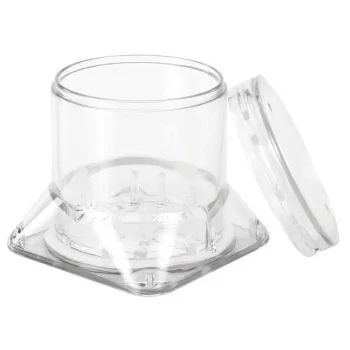 Truffle Jar - D: 2 3/8" H: 1 3/4"