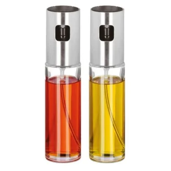 Oil and Vinegar Atomizers Set of 2 - 3 3/4 oz - D: 1 5/8" H: 6 7/8"